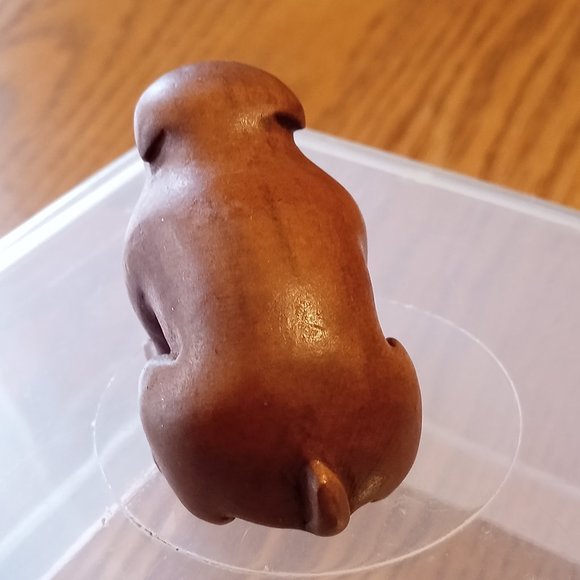 Hand Carved Wooden Netsuke - Picture 3 of 7